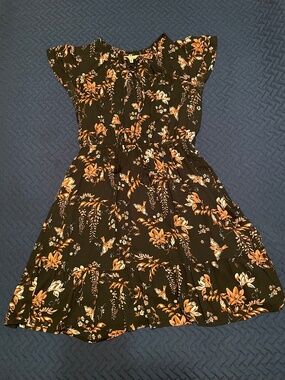 Les Serein flutter sleeve dress petite medium